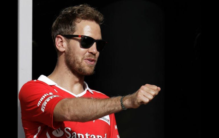 Sólo una vez en su carrera Vettel ha ganado en Bahrein, fue en 2010. En esa temporada consiguió el primero de sus cuatro títulos de F1. AP / L. Bruno
