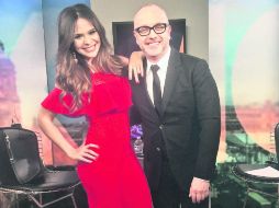 Durante su visita a México entrevistaron a Tessa Ia, Jean Paul Leroux y Río Roma. ESPECIAL /