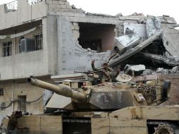 Varios objetivos del grupo armado fueron destruidos por aviones de la coalición árabe liderada por EU. AFP / A. Al-Rubaye