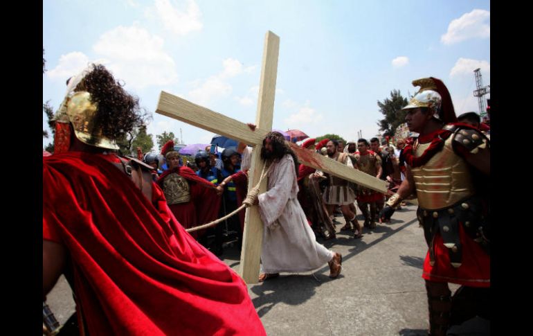 El evento concluyó cerca de las 17:00 horas. EFE / S. Gutiérrez
