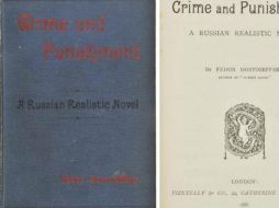 La casa de subastas Dominic Writers Auctioneers subastó el 5 de abril el ejemplar de la obra del autor ruso. ESPECIAL / dominicwinter.co.uk