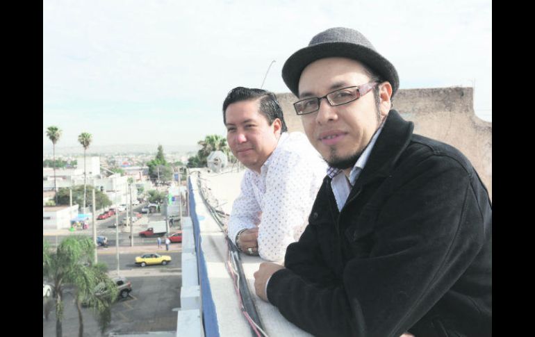Emprendedores. Juan Salvador Pérez (izq.) y Óscar Torres son los creadores de Senden. EL INFORMADOR / G. Gallo