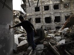 Soldados se hicieron con el control de túneles y pasadizos que los combatientes del EI empleaban para transportar armas y trasladarse. AFP / C. Simon