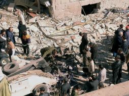 Se dice que el automóvil explotó en Al Rashidin, donde cinco mil personas eran enviadas a zonas seguras. AFP / ARCHIVO