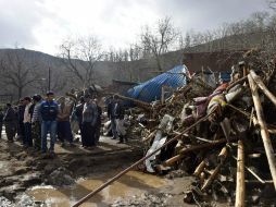 El presidente iraní, Hassan Rohani, ordenó a las cuatro provincias afectadas el rápido auxilio a las personas. AP / S. Naemvand