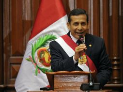 El expresidente Ollanta Humala fue presidente de Perú y se presume que su campaña fue financiada por la constructora brasileña. AFP / ARCHIVO