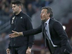 'Quien dude, apaga y vámonos', dice el estratega blaugrana. EFE / A. Dalmau