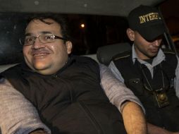 Duarte de Ochoa se encuentra recluido en el Centro de Detención Provisional, Cuartel Matamoros en Guatemala. AP / M. Castillo
