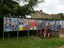 Las elecciones presidenciales francesas contarán con 67 mil casillas de votación y se celebrarán en estado de emergencia. AFP / L. Marin