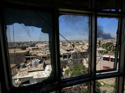 La coalición inició su intervención aérea en Siria el 23 de septiembre de 2014. AFP / A. Al-Rubaye