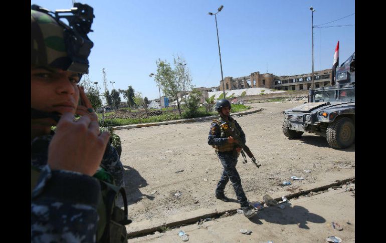 La ofensiva contra el EI en la provincia de Nínive comenzó hace seis meses. AFP / A. Al-Rubaye