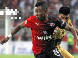 Aboagye presentó dolencias durante el encuentro pasado en el que los Zorros enfrentaron a Santos. TWITTER / @atlasfc