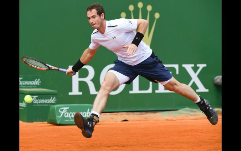 Murray, tres veces semifinalista en Montecarlo, finalizó siendo regular para lograr su victoria número 13 esta temporada. AFP / Y. Coatsaliou