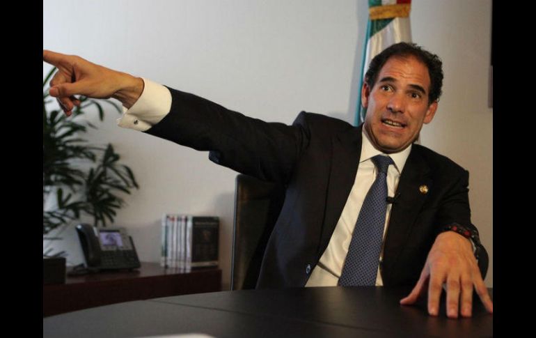 El presidente del Senado, Pablo Escudero, dice que hay preocupaciones sobre el periodo para el primer fiscal Anticorrupción. SUN / ARCHIVO