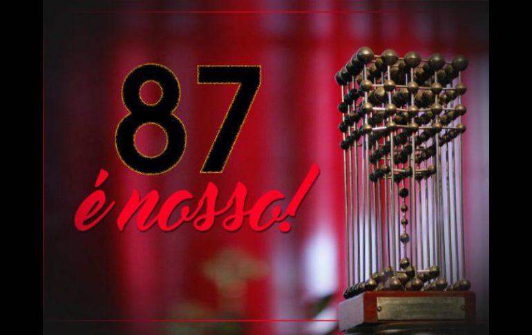 La liga del ''87 es, indiscutiblemente, nuestra. Otra vez'', escribió el club Sport en una serie de tweets. TWITTER / @sportrecife