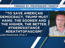 Maischak estará con licencia escolar tras aceptar irse de licencia administrativa como docente. TWITTER / @newsto51