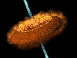 Investigadores capturaron la primera imagen de dicha formación y la han rebautizado como 'hamburguesa espacial' debido a su forma. TWITTER / @ScienceAdvances