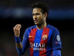 Beckham resume la carrera de Neymar, que a sus 25 años ''está en camino de convertirse en el mejor jugador del mundo''. EFE / A. García