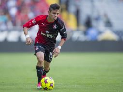El joven canterano del Atlas comentó que se siente ilusionado por jugar la primera Liguilla de su carrera con los rojinegros. MEXSPORT / ARCHIVO