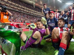 El portero Jiménez fue esencial para el triunfo rojiblanco. MEXSPORT / ARCHIVO