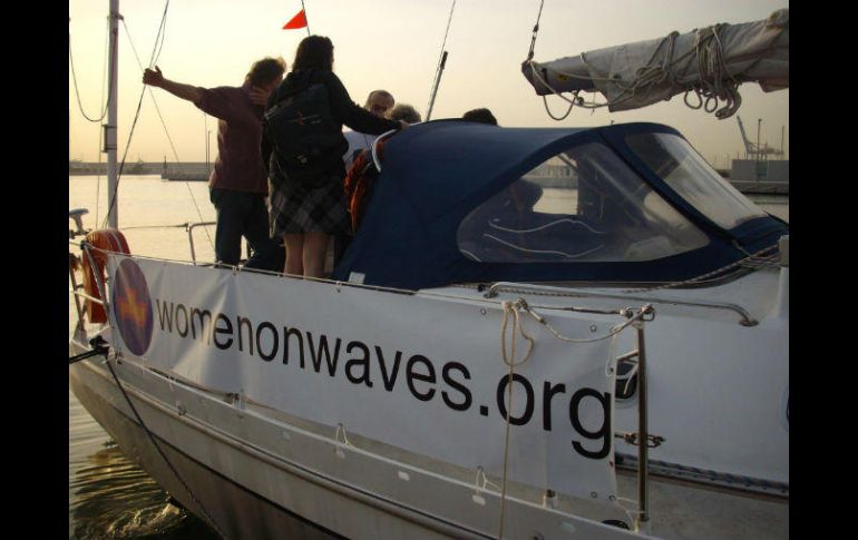 El velero de la ONG holandesa está equipado para realizar abortos gratuitos mediante medicación. FACEBOOK / womenonwaves