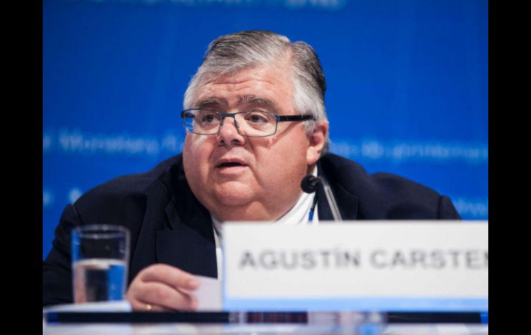 El titular del Banco de México dejará el Banxico en diciembre para dirigir el Banco de Pagos Internacionales, en Basilea, Suiza. AFP / Z. Gibson