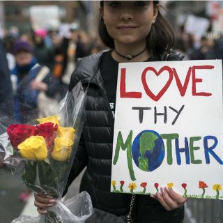 Marchan por la Tierra en la Ciudad de México
