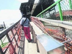 Usuarios del tren aseguran que no hay movimiento en las obras desde hace meses. EL INFORMADOR /