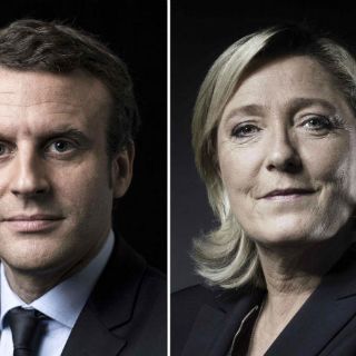 Macron y Le Pen van a la cabeza según primeras estimaciones