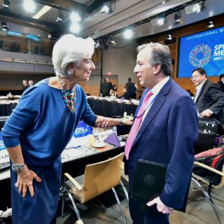 Meade se reúne con titulares del Banco Mundial y el FMI