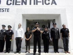 El laboratorio fue inaugurado este domingo. ESPECIAL / Policía Federal
