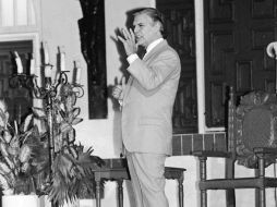 Teatral. En 1994 visitó Guadalajara, como parte de la puesta en escena 'La Jaula de las locas'. EL INFORMADOR / ARCHIVO