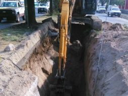 Se trataba de cambio de tuberías de una empresa contratada por el Sistema Intermunicipal de Agua Potable y Alcantarillado. ESPECIAL /