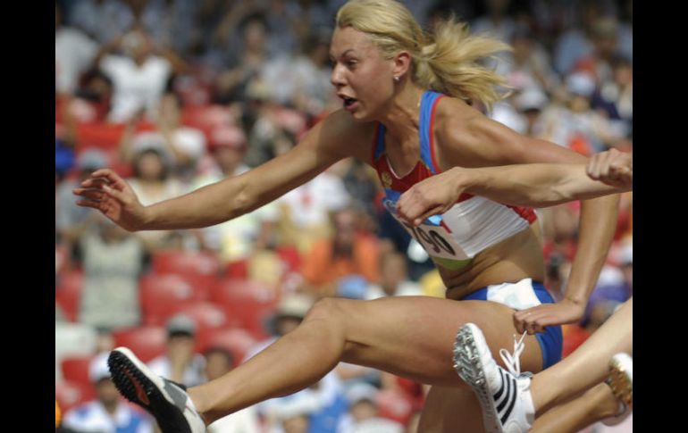 Chernova, de 29 años y bronce en la competición de heptatlon de Beijing 2008, fue descalificada. AP / ARCHIVO