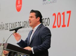 Aristóteles sostendrá una reunión con los policías de los municipios mañana martes. ESPECIAL / Aristóteles Sandoval