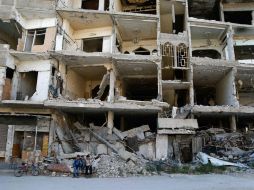 Los ataques causaron importantes destrozos, denuncian. AFP / A. Eassa