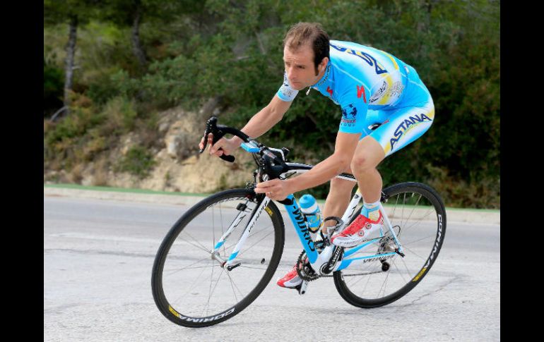 Scarponi perdió la vida cuando fue arrollado por una furgoneta durante un entrenamiento. FACEBOOK / MICHELE SCARPONI - Pagina Ufficiale