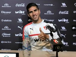 ''Simplemente me enfoco en jugar, en tratar de hacer lo mejor que pueda, esté donde esté'', comentó Madueña. TWITTER / @atlasfc