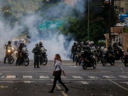 Venezuela ha vivida una ola de manifestaciones en los últimos días que ha dejado más de 20 muertos. EFE / M. Gutiérrez
