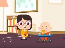 Este primer capítulo cuenta cómo los pequeños ayudan a su padre a resolver un robo mientras él da una conferencia. YOUTUBE / Hans House Productions