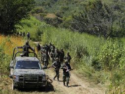Elementos de la Sedena realizaban recorridos de vigilancia cuando encontraron los plantíos. EL INFORMADOR / ARCHIVO