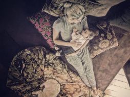 'Gracias Dios mío por esta bendición', escribió para acompañar la imagen. INSTAGRAM / delamori