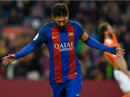 Lionel Messi ha anotado más de 500 goles con el Barcelona. AFP / L. Gene