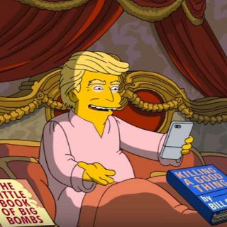 'Los Simpson' dedica episodio a los 100 días de Trump
