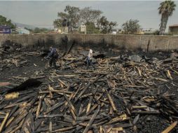 El propietario dijo que además de materia prima, perdió máquinas y vehículos. EL INFORMADOR / F. Atilano