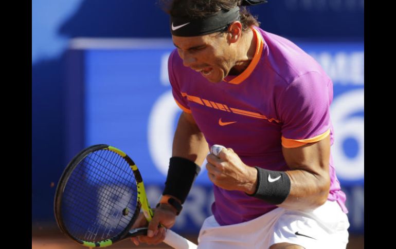 El español, vigente campeón del torneo barcelonés, necesitó una hora y 44 minutos para decantar el partido en el segundo set. AP / M. Fernández