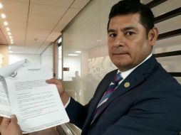 Armenta adelanta que buscará a la dirigencia de Morena para sumarse a su bancada. TWITTER / @armentaconmigo