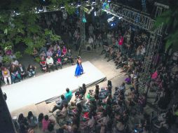 Pasarela. El campus fue sede de la muestra de moda realizada por sus estudiantes. ESPECIAL / CORTESÍA ITESO