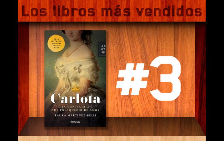 El libro de Laura Martínez Belli se cuela entre los más solicitados. ESPECIAL /