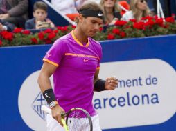 Nadal también buscará su segundo título consecutivo, luego de ganar el domingo su décimo trofeo del Masters de Montecarlo. NTX / A. Salamé